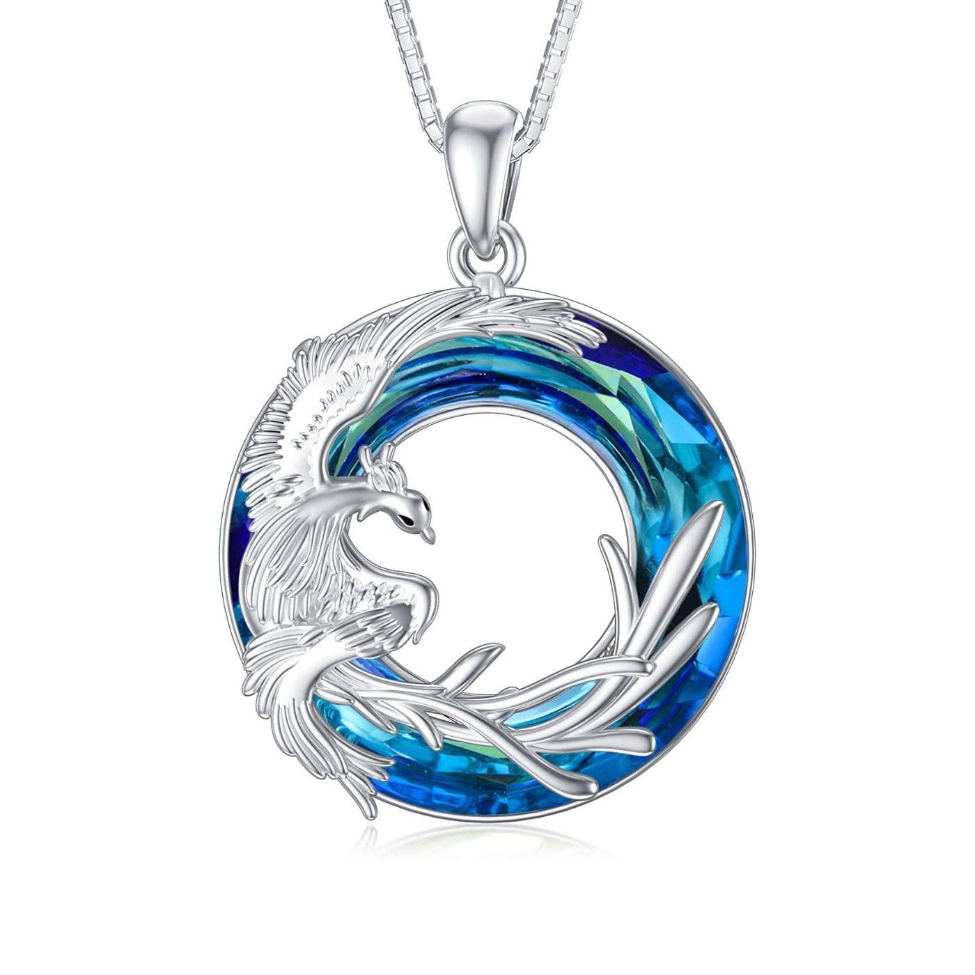 Crystal Phoenix Necklace