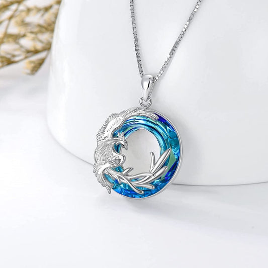 Crystal Phoenix Necklace