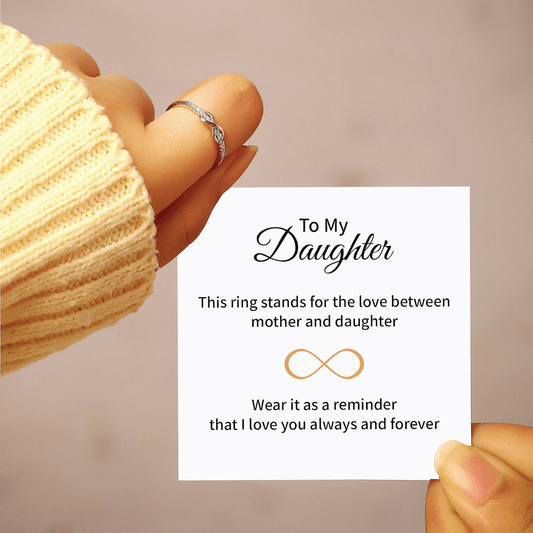 To My Daughter - Infinity Ring
